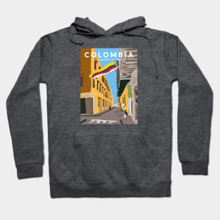 Cartagena de Indias, Colombia Travel Poster Hoodie